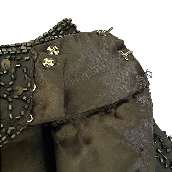 Scala Bodycon Dress Maxi-Halter Beading/Sequin Built-Bra
Silk Size (4-6 ?) - Picture 11 of 12